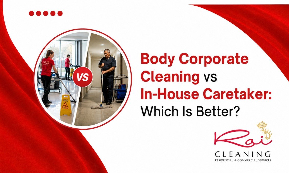 Body Corporate Cleaning vs In-House Caretaker