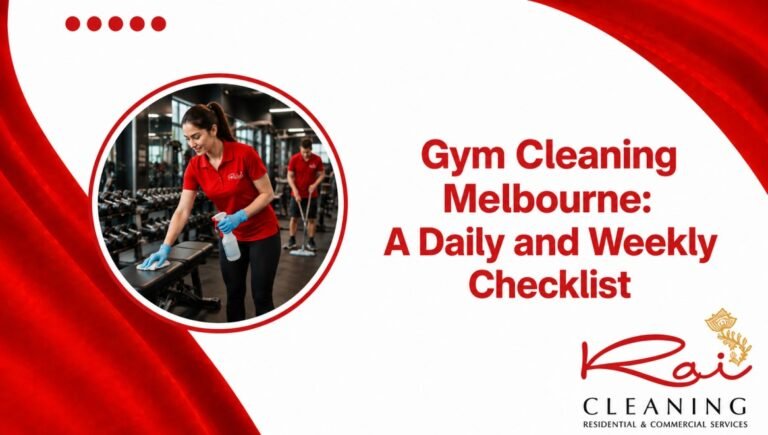 Gym cleaning Melbourne daily and weekly checklist