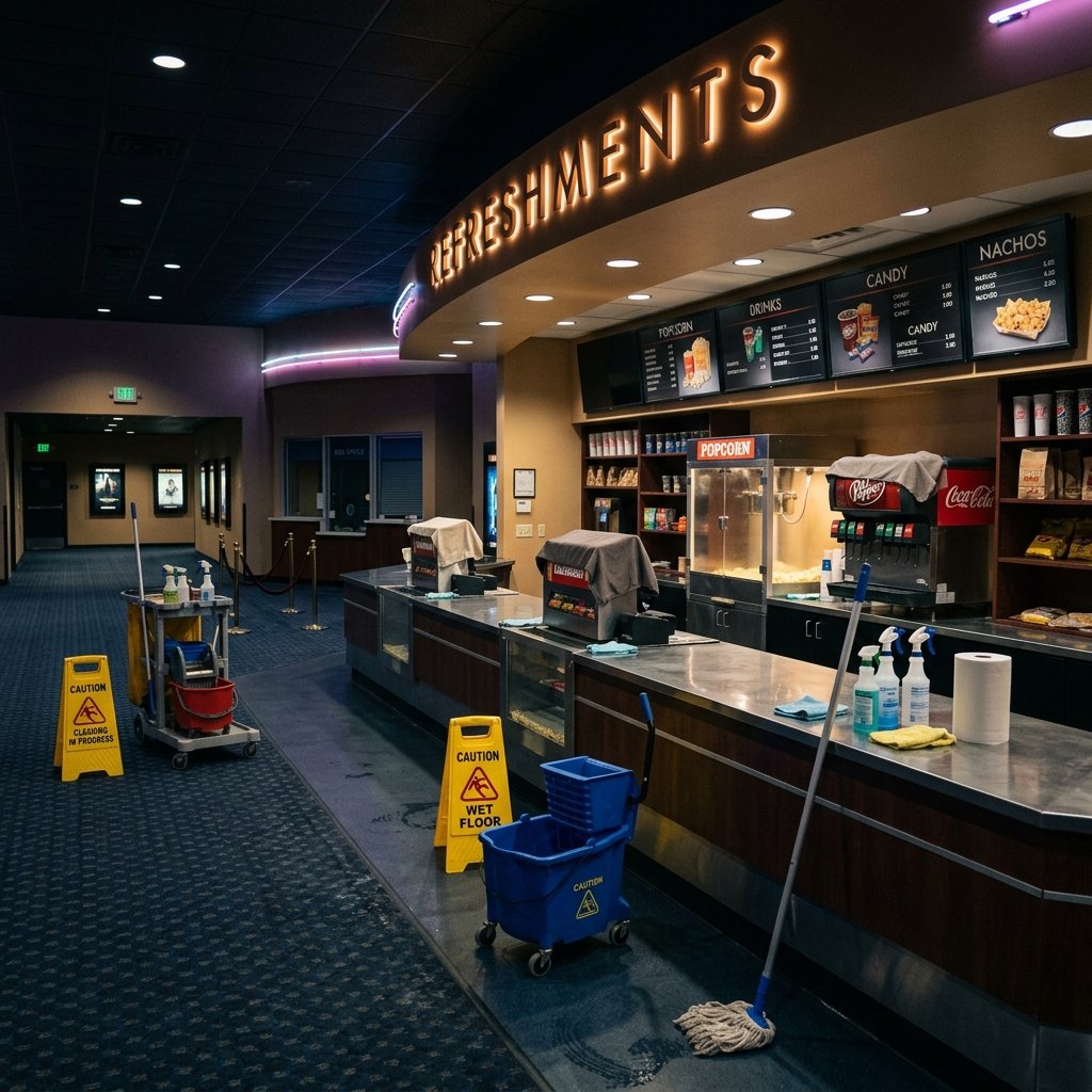 cinema thretre cleaning