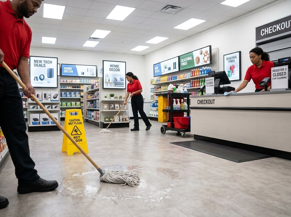 retail store cleaning