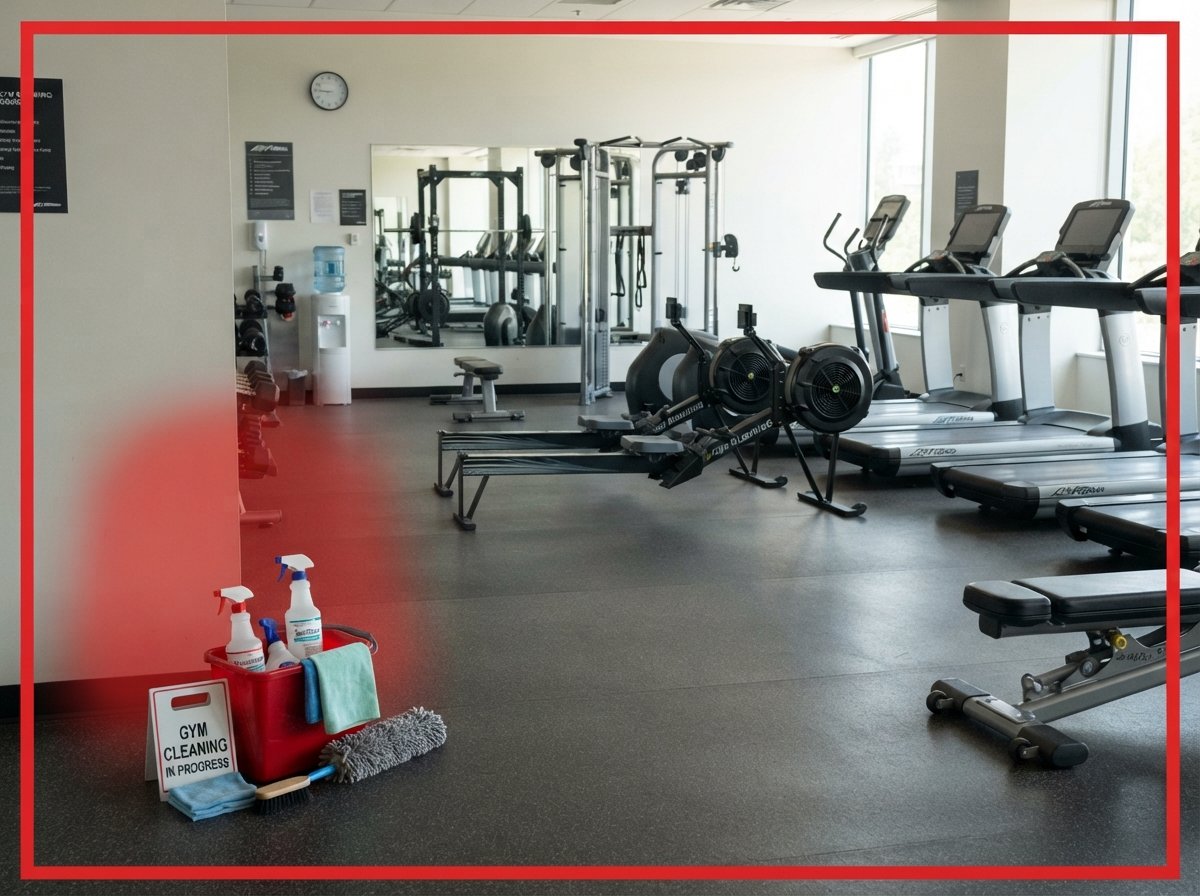 Gym and fitness center cleaning service in Melbourne