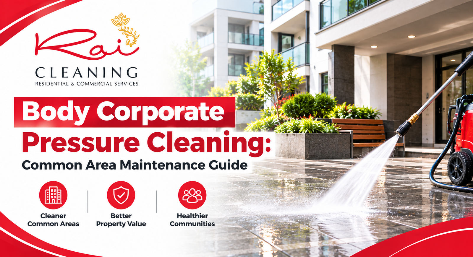 body corporate pressure washing