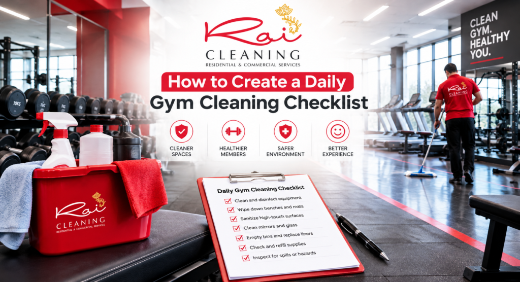 How to Create a Daily Gym Cleaning Checklist