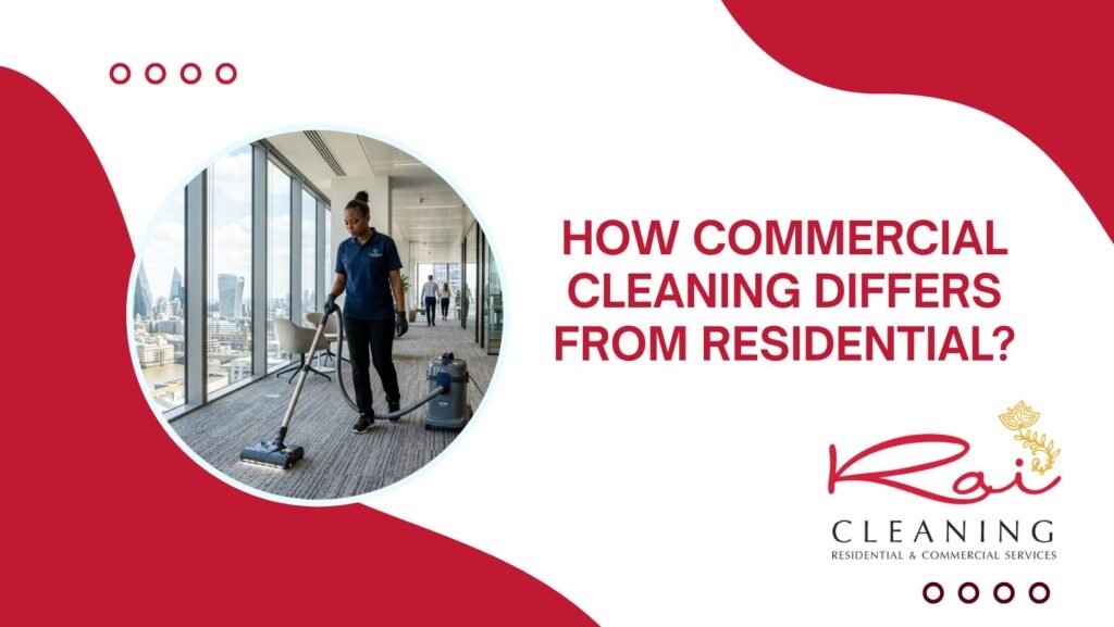 How Commercial Cleaning Australia Differs from Residential?