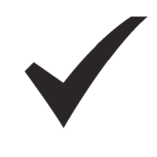 check-mark t black