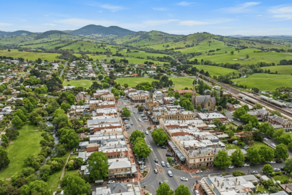 Builders Cleaning Gisborne township in Victoria, Australia